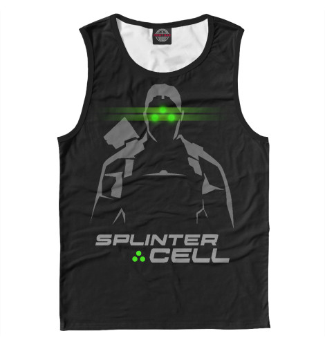 

Майки Print Bar, Белый, Splinter Cell