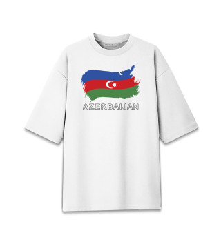 Футболка для мальчиков оверсайз Азербайджан