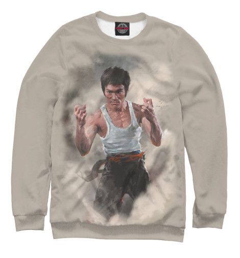 

Свитшоты Print Bar, Белый, Брюс Ли