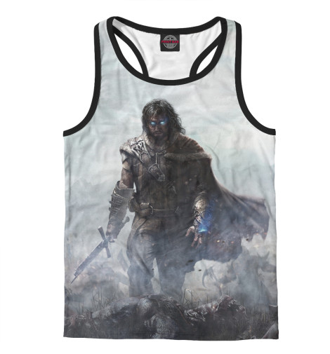 

Майки борцовки Print Bar, Белый, Middle-earth: Shadow of Mordor
