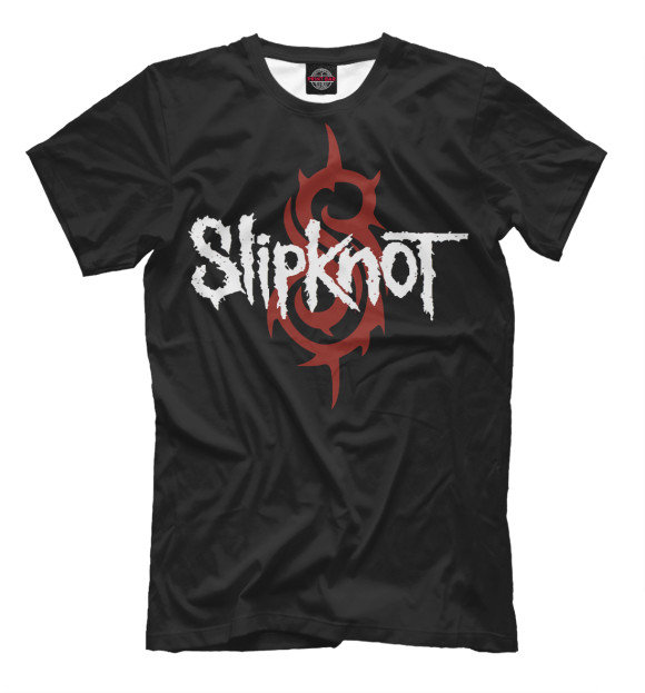 Футболка для мальчиков с изображением Slipknot цвета Белый