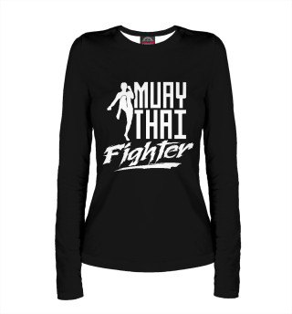 Женский лонгслив Muay Thai Fighter