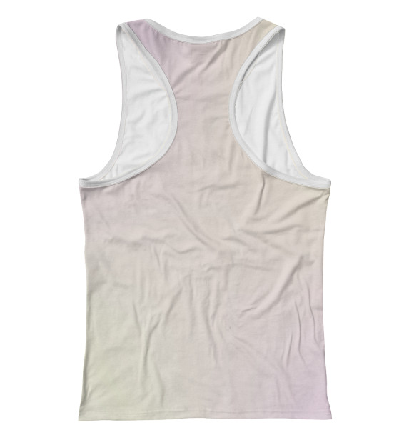 Женская майка-борцовка с изображением Косметолог нежно розовая цвета Белый