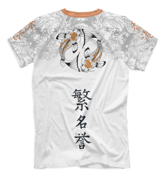 Футболка для мальчиков с изображением Япония цвета Белый