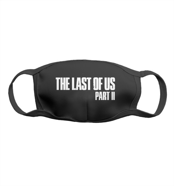 Маска тканевая с изображением The Last of Us:Part 2 цвета Белый