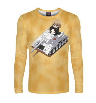 Мужской лонгслив Girls und Panzer