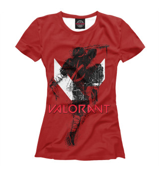 Женская футболка Valorant Omen