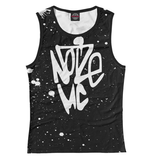 Майка для девочки с изображением Noize MC цвета Белый