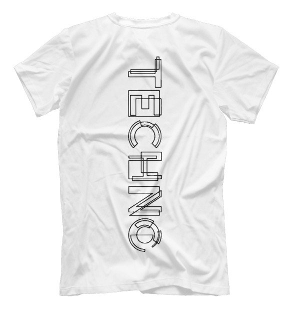 Мужская футболка с изображением TechnoBuzz цвета Белый