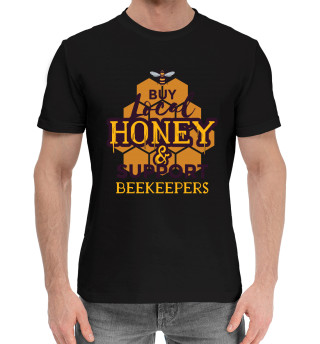 Хлопковая футболка для мальчиков Honey
