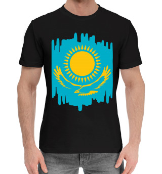 Хлопковая футболка для мальчиков Казахстан