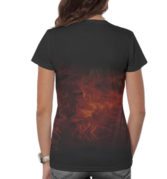 Женская футболка с изображением Diablo II: Resurrected цвета Белый