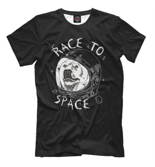 Мужская футболка Race to Space