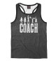 Мужская майка-борцовка Coach Powerlifting