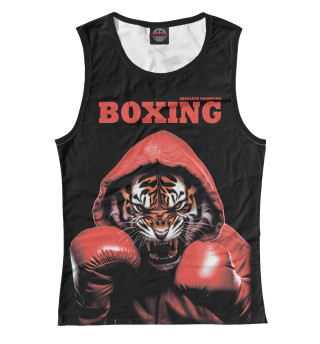 Майка для девочки Boxing tiger