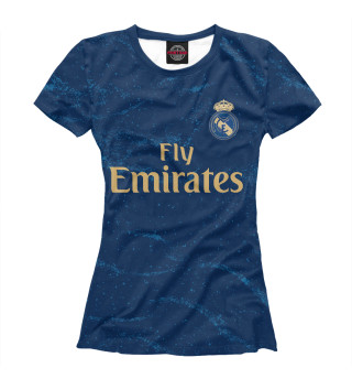Женская футболка Real Madrid гостевая форма