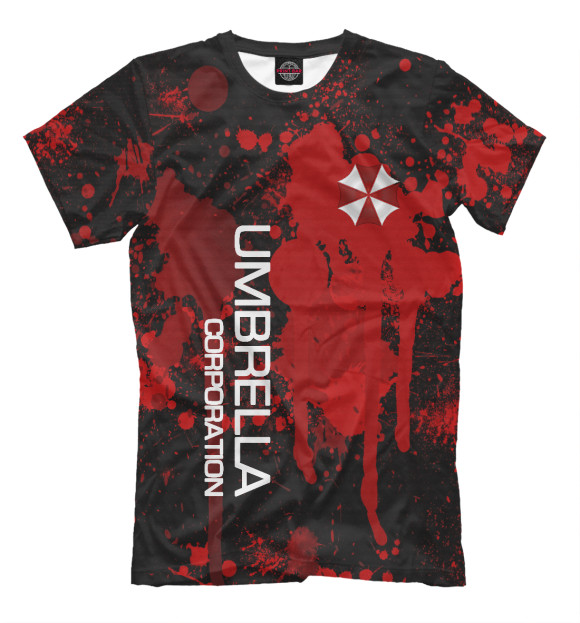 Футболка для мальчиков с изображением Umbrella Corp цвета Белый