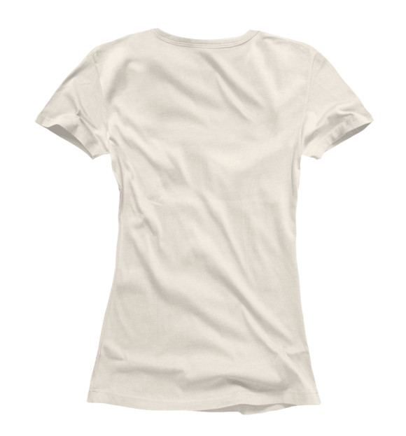 Женская футболка с изображением HAWAII цвета Белый