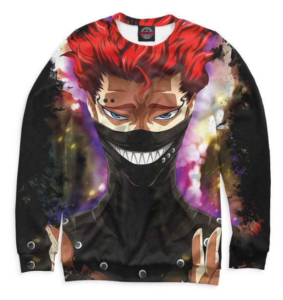 Мужской свитшот с изображением зора идеаре цвета Белый