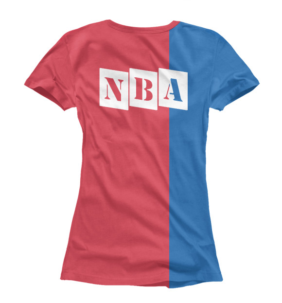 Футболка для девочек с изображением Ни дня Без Алкоголя (NBA ) цвета Белый