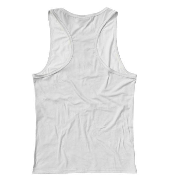 Женская майка-борцовка с изображением Pandemia shirt цвета Белый