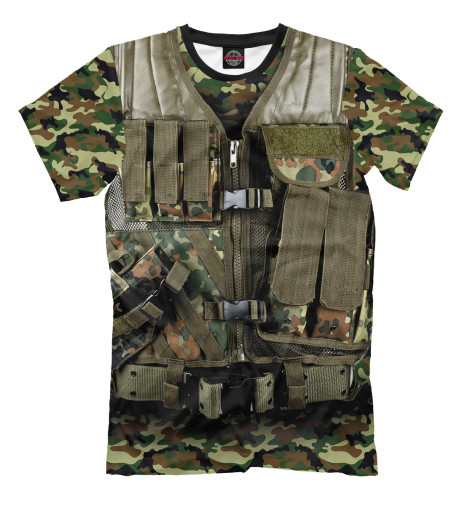 футболки print bar бронежилет армия россии Футболки Print Bar Бронежилет милитари