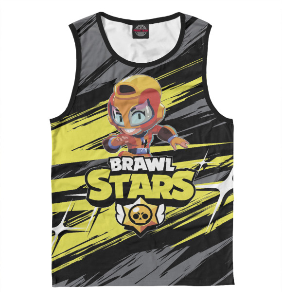 Мужская майка с изображением Max цвета Белый