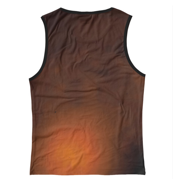 Женская майка с притом Knitting Because Murder цвета Белый Женская майка с изображением Knitting Because Murder цвета Белый