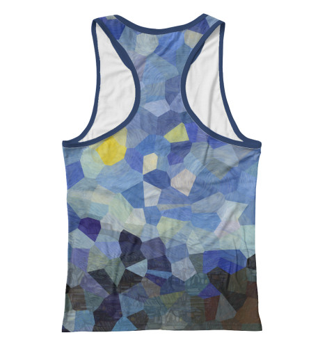 

Майки борцовки Print Bar, Белый, Звездная ночь