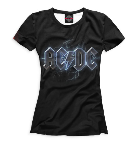 

Футболки Print Bar, Белый, AC/DC