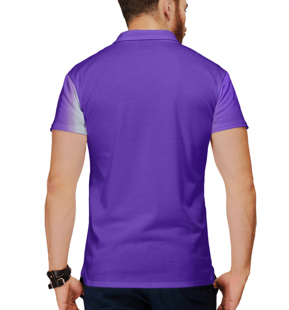 Мужское поло с притом Fall Out Boy MANIA цвета Белый Мужское поло с изображением Fall Out Boy MANIA цвета Белый