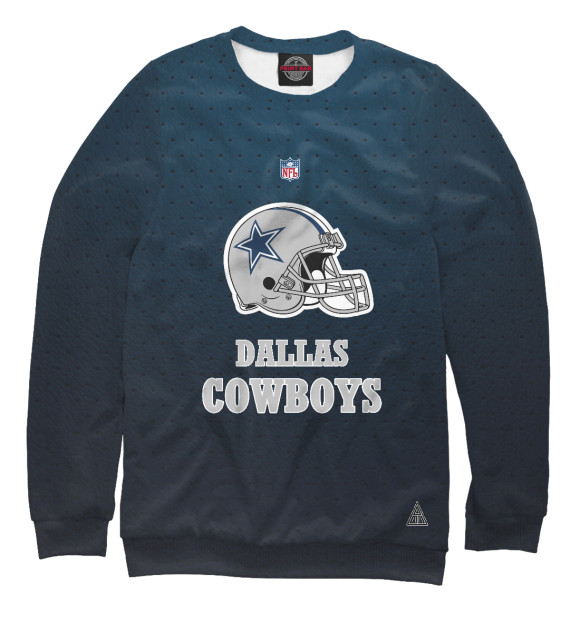 Свитшот для мальчиков с изображением Dallas Cowboys цвета Белый
