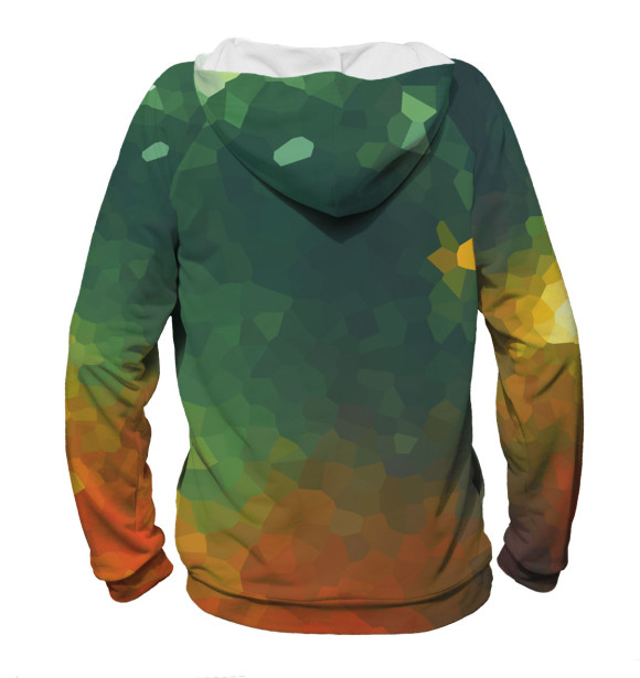 Мужское худи с изображением Воронеж цвета Белый