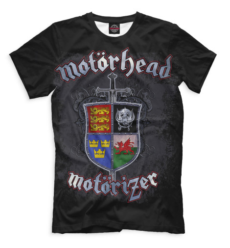 

Футболки Print Bar, Черный, Motorhead
