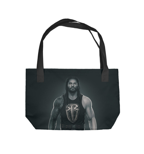 Пляжная сумка с изображением Roman Reigns цвета 