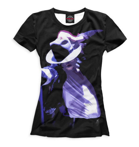 Футболки Print Bar, Белый, Michael Jackson