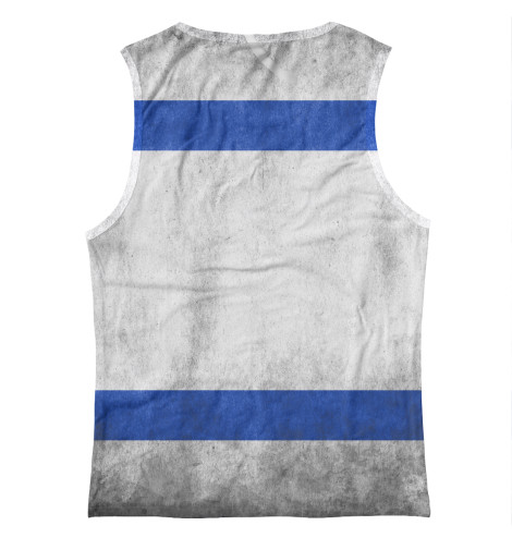 

Майки Print Bar, Белый, Флаг Израиля