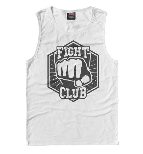 Майка для мальчика с изображением Fight Club цвета Белый