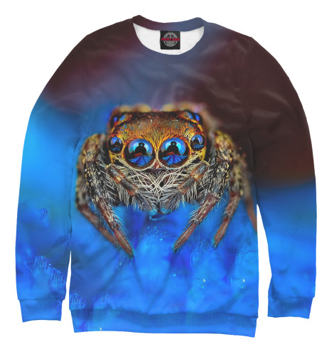 

Свитшоты Print Bar, Белый, Паук