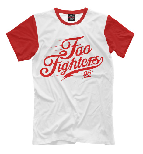 

Футболки Print Bar, Молочно-белый, Foo Fighters