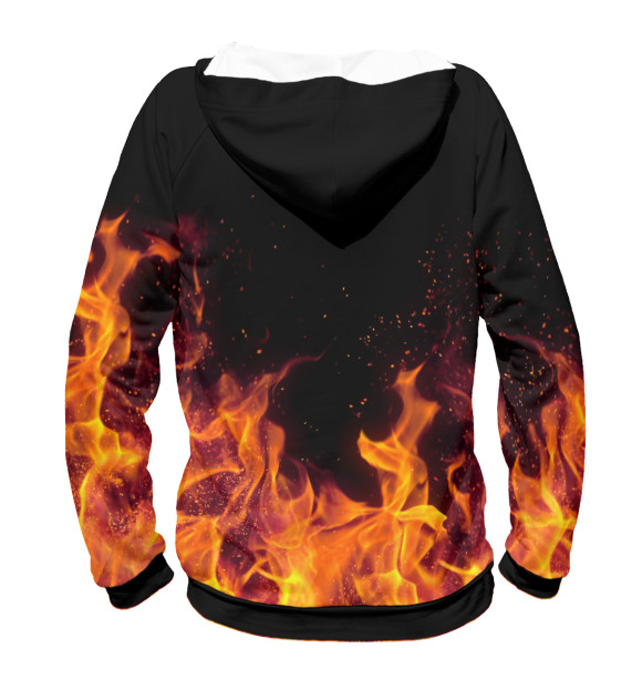 Мужское худи с изображением Тёма цвета Белый