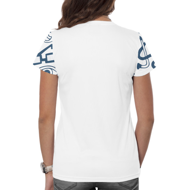 Женская футболка с изображением Хирург цвета Белый