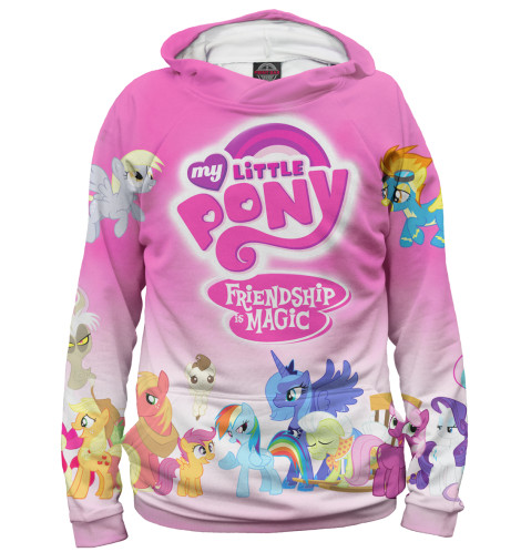 

Худи Print Bar, Белый, My Little Pony
