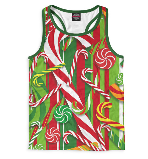 

Майки борцовки Print Bar, Белый, Новый Год