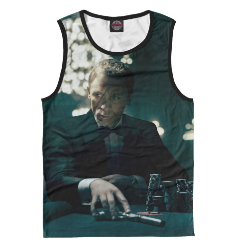 

Майки Print Bar, Белый, Джеймс Бонд