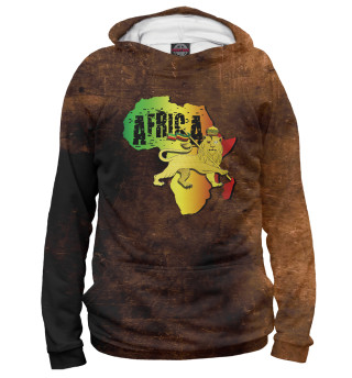 Женское худи Africa Lion of Zion Lion