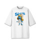 Женская футболка оверсайз The Smurfs