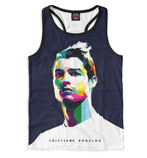 

Майки борцовки Print Bar, Белый, Криштиану Роналду