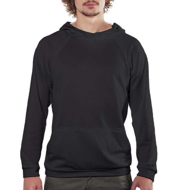 Мужское худи с изображением Tankograd Underground цвета Белый