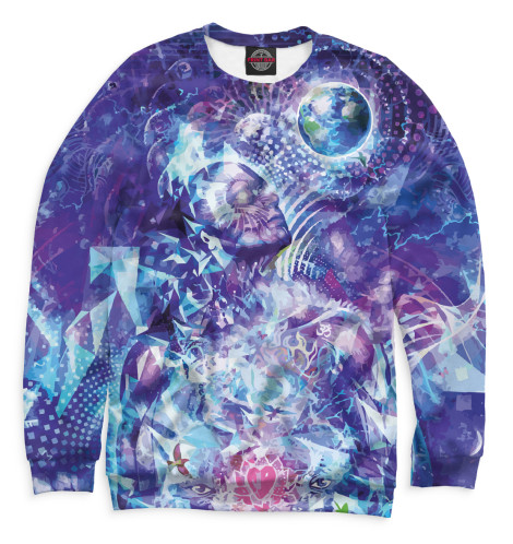 

Свитшоты Print Bar, Белый, Psychedelic